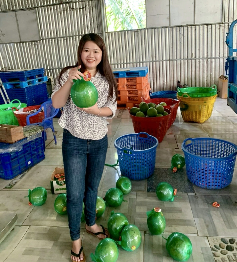 Chất lượng  bưởi tăng cao, xuất khẩu bưởi tăng.